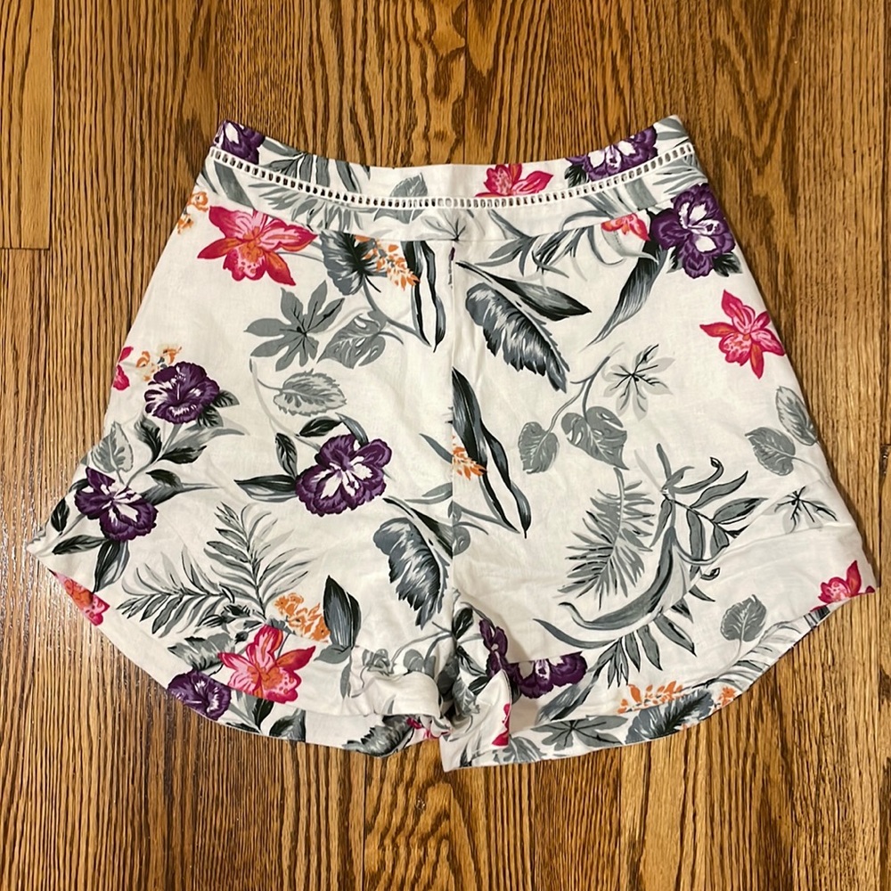 WAYF Tropical Floral Shorts